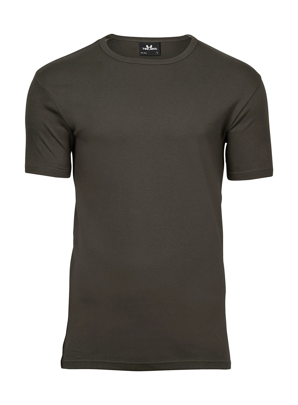 Men`s Interlock T-Shirt zum Besticken und Bedrucken in der Farbe Dark Olive mit Ihren Logo, Schriftzug oder Motiv.