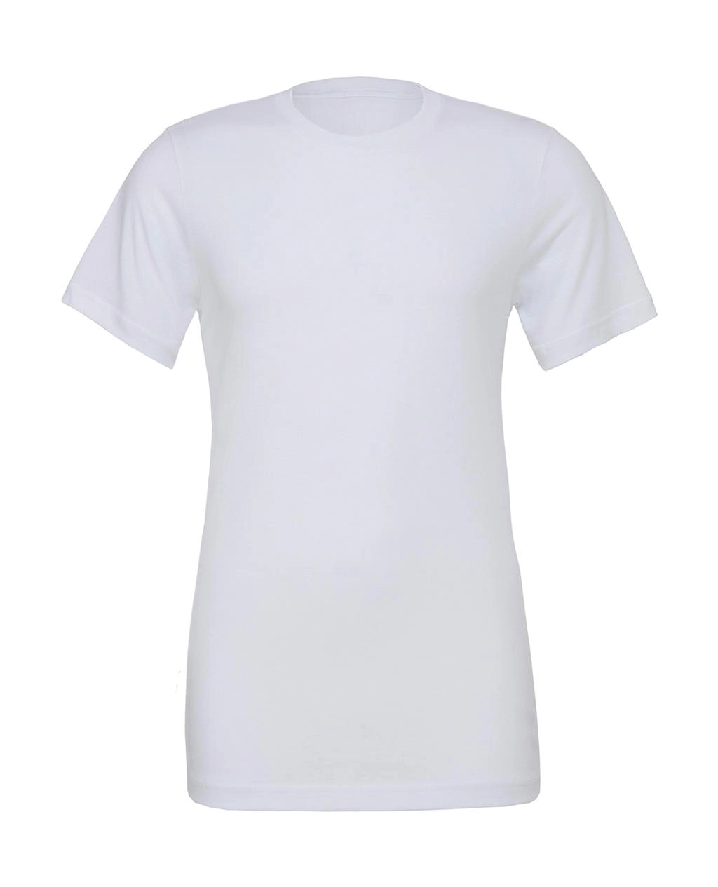 Unisex Poly-Cotton T-Shirt zum Besticken und Bedrucken in der Farbe White mit Ihren Logo, Schriftzug oder Motiv.