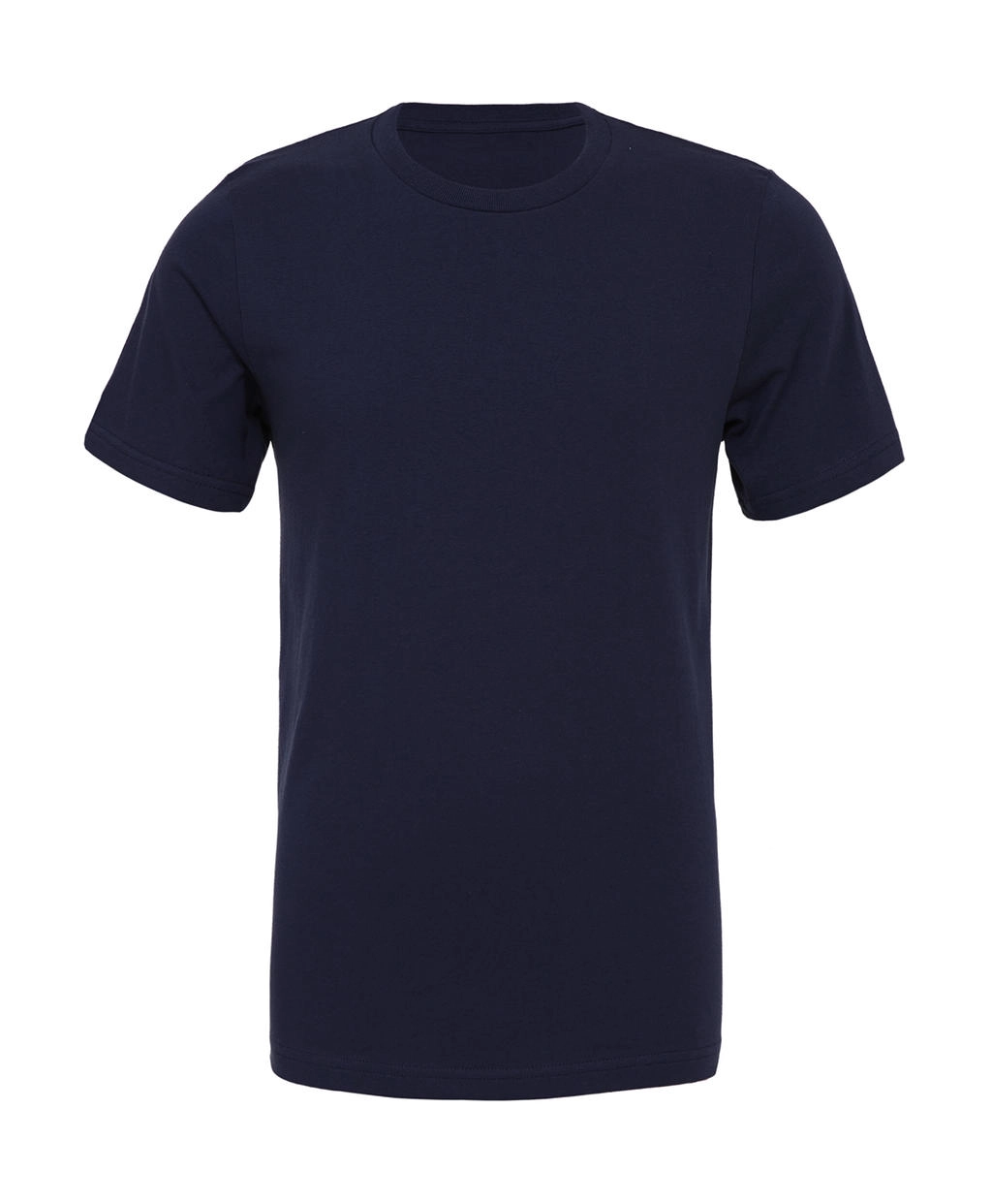 Unisex Poly-Cotton T-Shirt zum Besticken und Bedrucken in der Farbe Navy Marble mit Ihren Logo, Schriftzug oder Motiv.