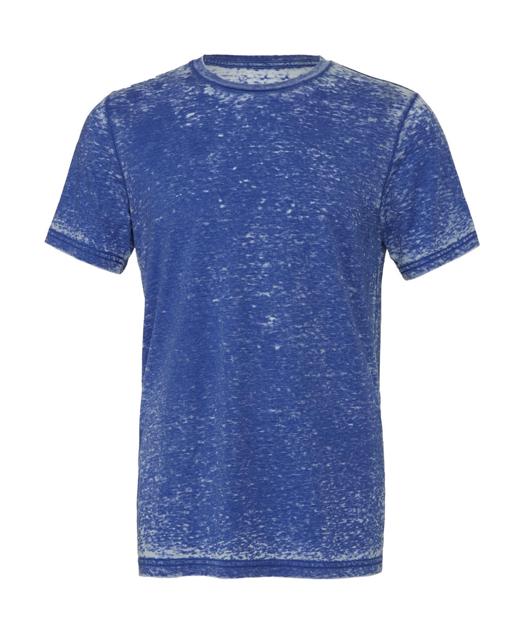 Unisex Poly-Cotton T-Shirt zum Besticken und Bedrucken in der Farbe True Royal Acid Wash mit Ihren Logo, Schriftzug oder Motiv.