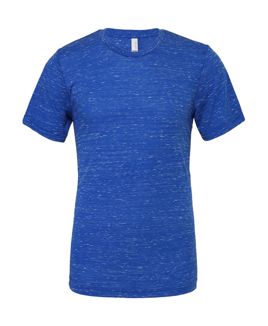 Unisex Poly-Cotton T-Shirt zum Besticken und Bedrucken in der Farbe True Royal Marble mit Ihren Logo, Schriftzug oder Motiv.