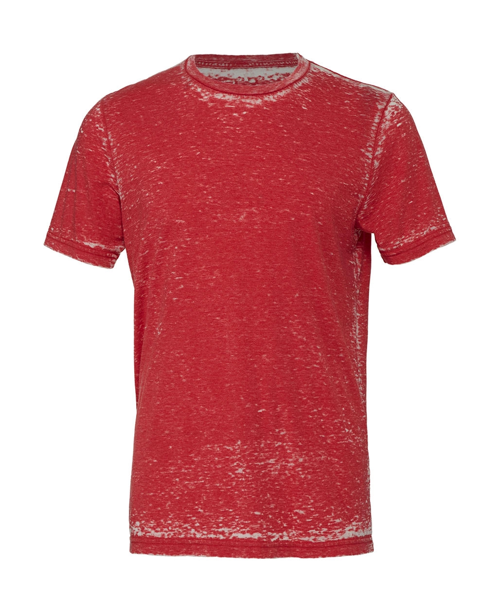 Unisex Poly-Cotton T-Shirt zum Besticken und Bedrucken in der Farbe Red Acid Wash mit Ihren Logo, Schriftzug oder Motiv.
