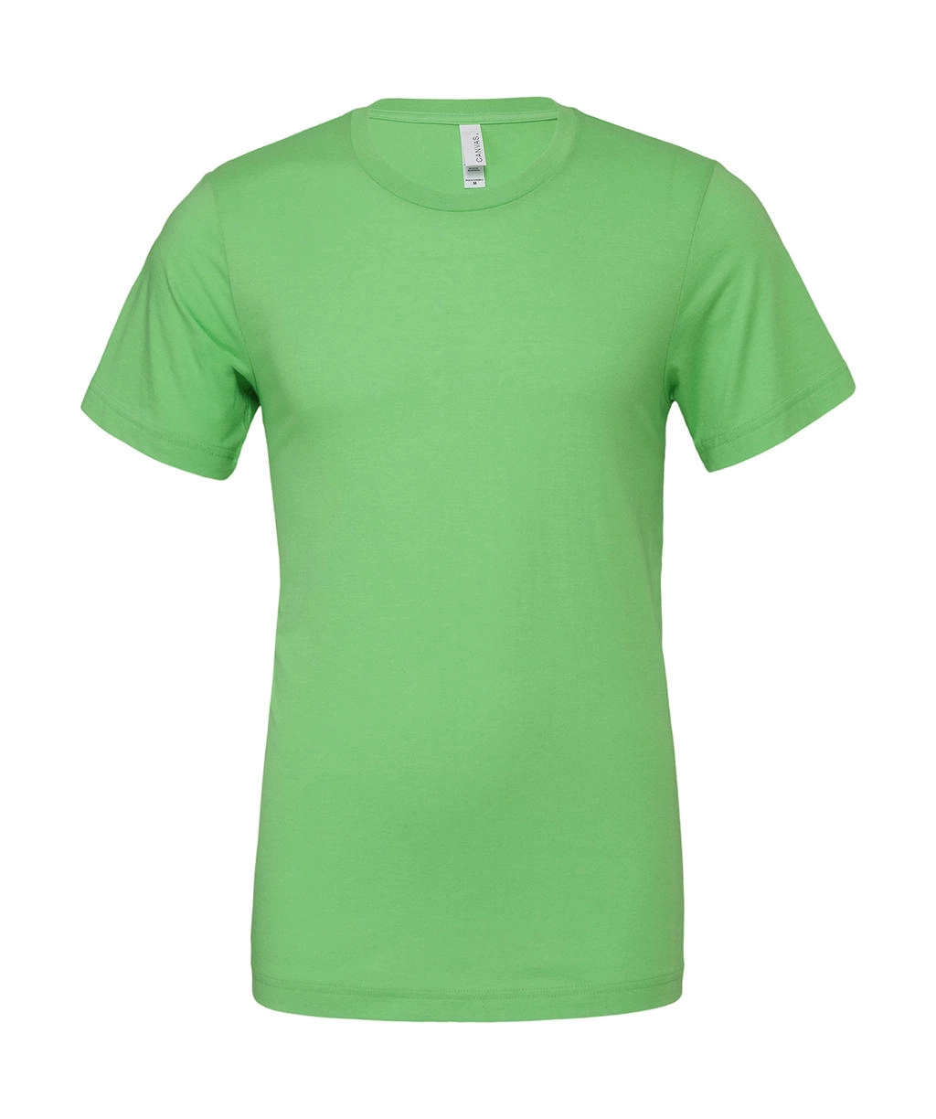 Unisex Poly-Cotton T-Shirt zum Besticken und Bedrucken in der Farbe Neon Green mit Ihren Logo, Schriftzug oder Motiv.