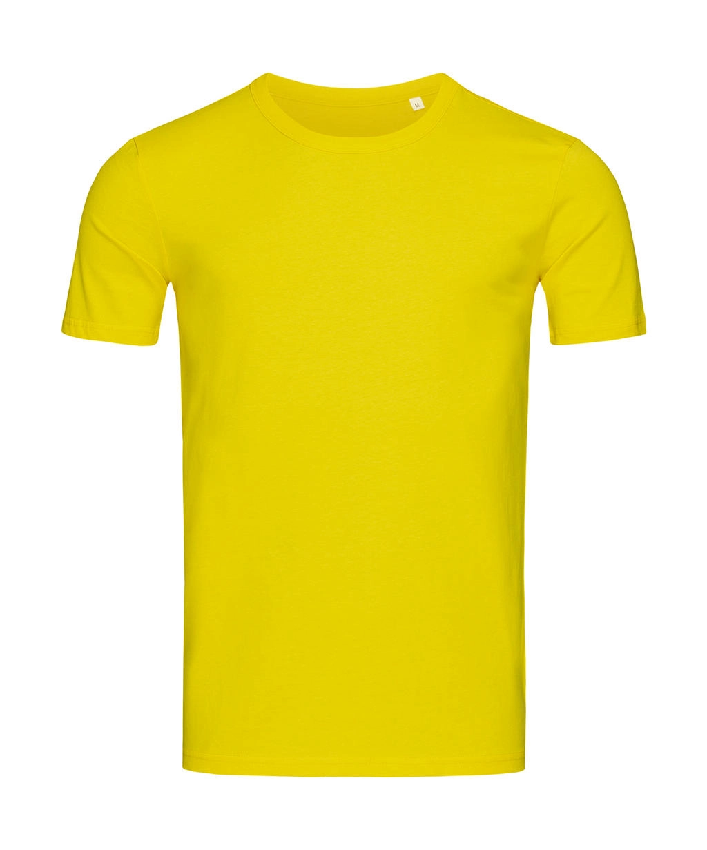 Morgan Crew Neck  zum Besticken und Bedrucken in der Farbe Daisy Yellow mit Ihren Logo, Schriftzug oder Motiv.