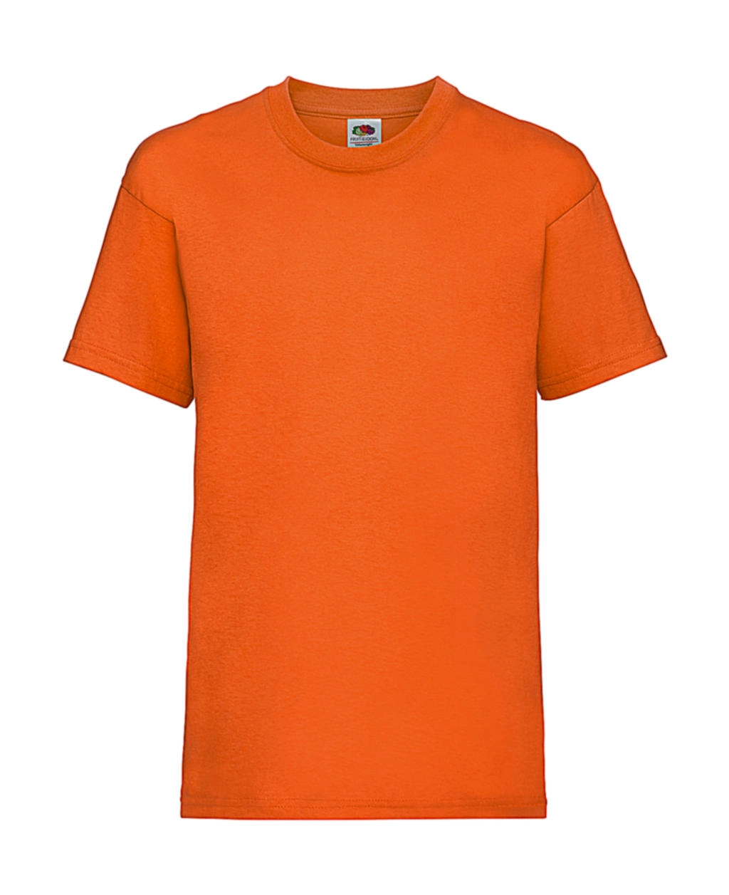 Kids Valueweight T zum Besticken und Bedrucken in der Farbe Orange mit Ihren Logo, Schriftzug oder Motiv.