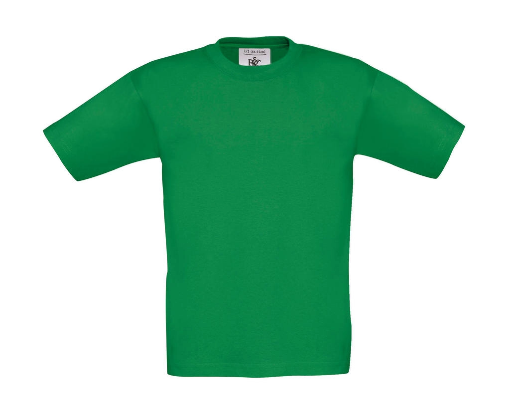 Exact 150/kids T-Shirt zum Besticken und Bedrucken in der Farbe Kelly Green mit Ihren Logo, Schriftzug oder Motiv.