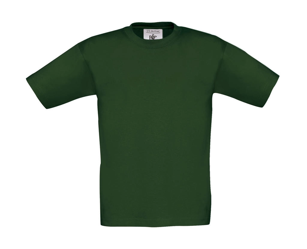 Exact 150/kids T-Shirt zum Besticken und Bedrucken in der Farbe Bottle Green mit Ihren Logo, Schriftzug oder Motiv.