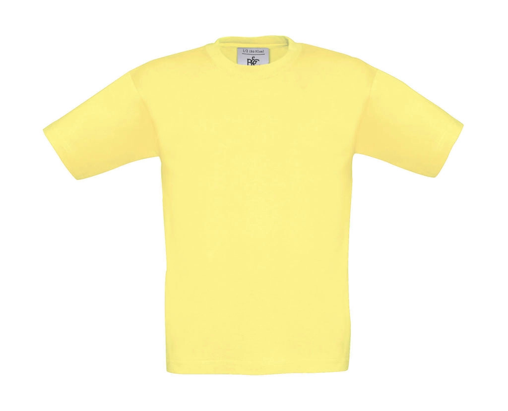 Exact 150/kids T-Shirt zum Besticken und Bedrucken in der Farbe Yellow mit Ihren Logo, Schriftzug oder Motiv.