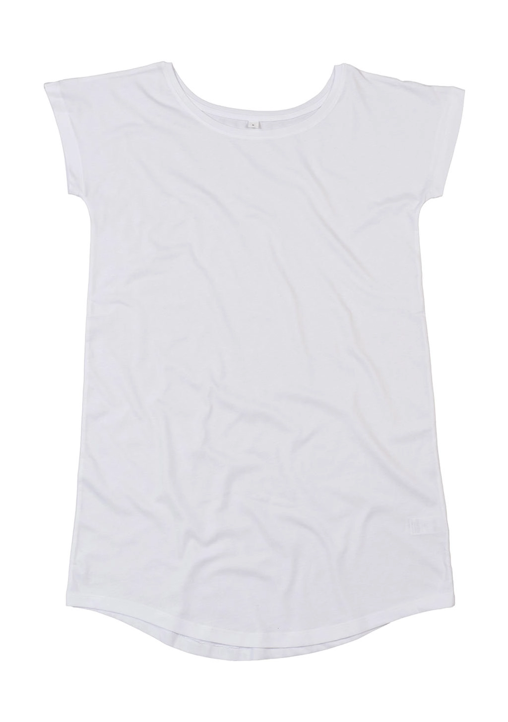 Loose Fit T Dress zum Besticken und Bedrucken in der Farbe White mit Ihren Logo, Schriftzug oder Motiv.