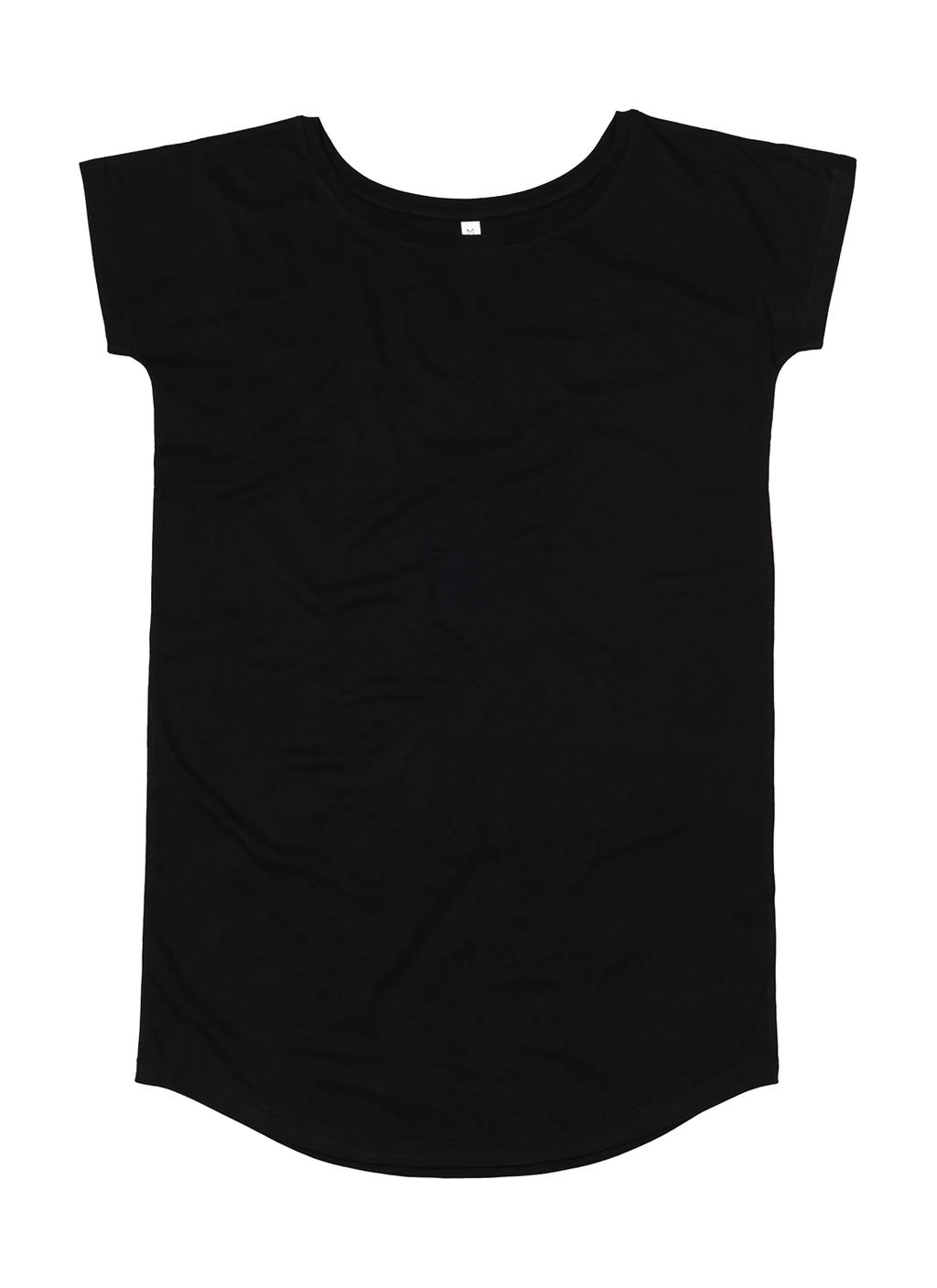 Loose Fit T Dress zum Besticken und Bedrucken in der Farbe Black mit Ihren Logo, Schriftzug oder Motiv.