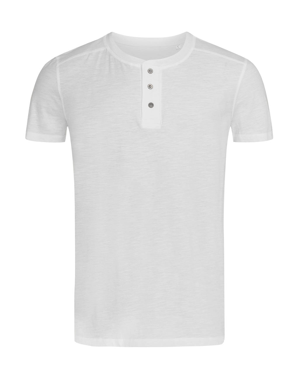 Shawn Henley T-shirt Men zum Besticken und Bedrucken in der Farbe White mit Ihren Logo, Schriftzug oder Motiv.