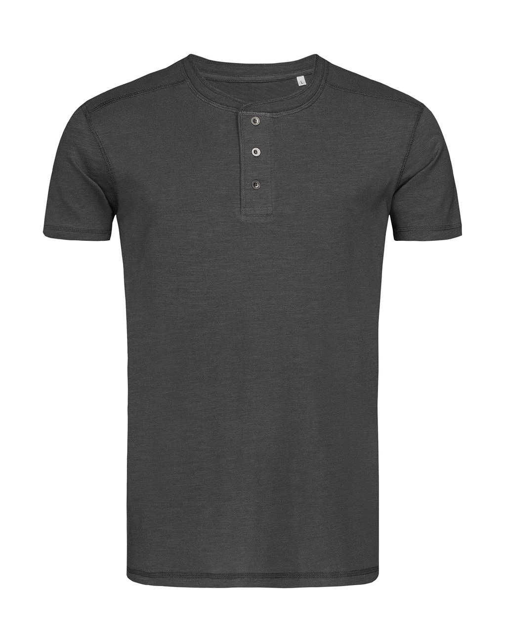 Shawn Henley T-shirt Men zum Besticken und Bedrucken in der Farbe Slate Grey mit Ihren Logo, Schriftzug oder Motiv.