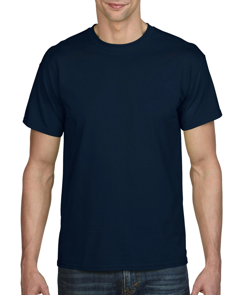 DryBlend® Adult T-Shirt zum Besticken und Bedrucken in der Farbe Navy mit Ihren Logo, Schriftzug oder Motiv.