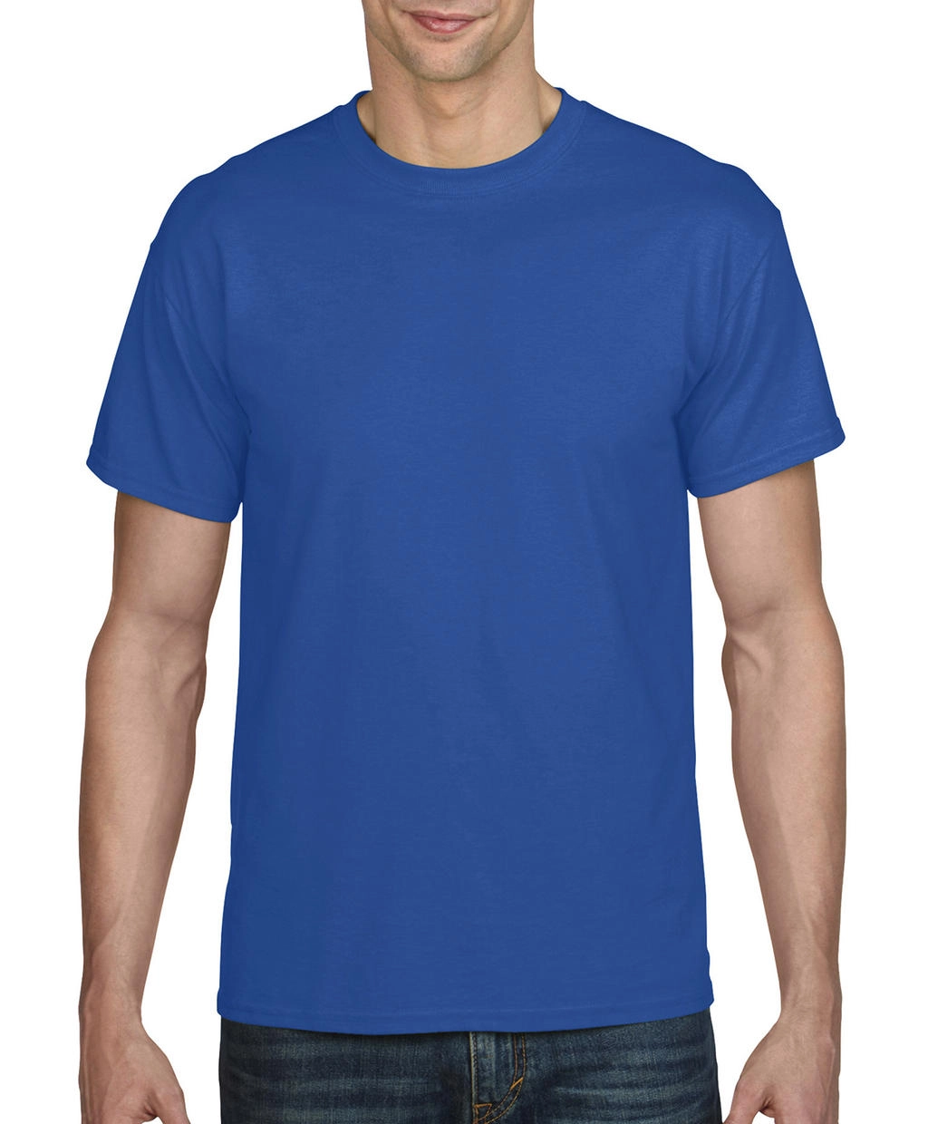 DryBlend® Adult T-Shirt zum Besticken und Bedrucken in der Farbe Royal mit Ihren Logo, Schriftzug oder Motiv.