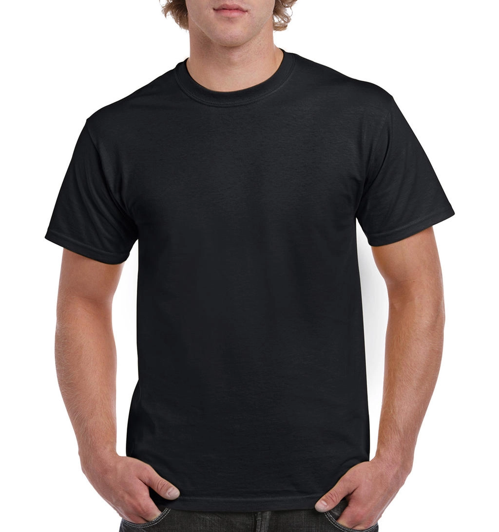 Heavy Cotton Adult T-Shirt zum Besticken und Bedrucken in der Farbe Black mit Ihren Logo, Schriftzug oder Motiv.