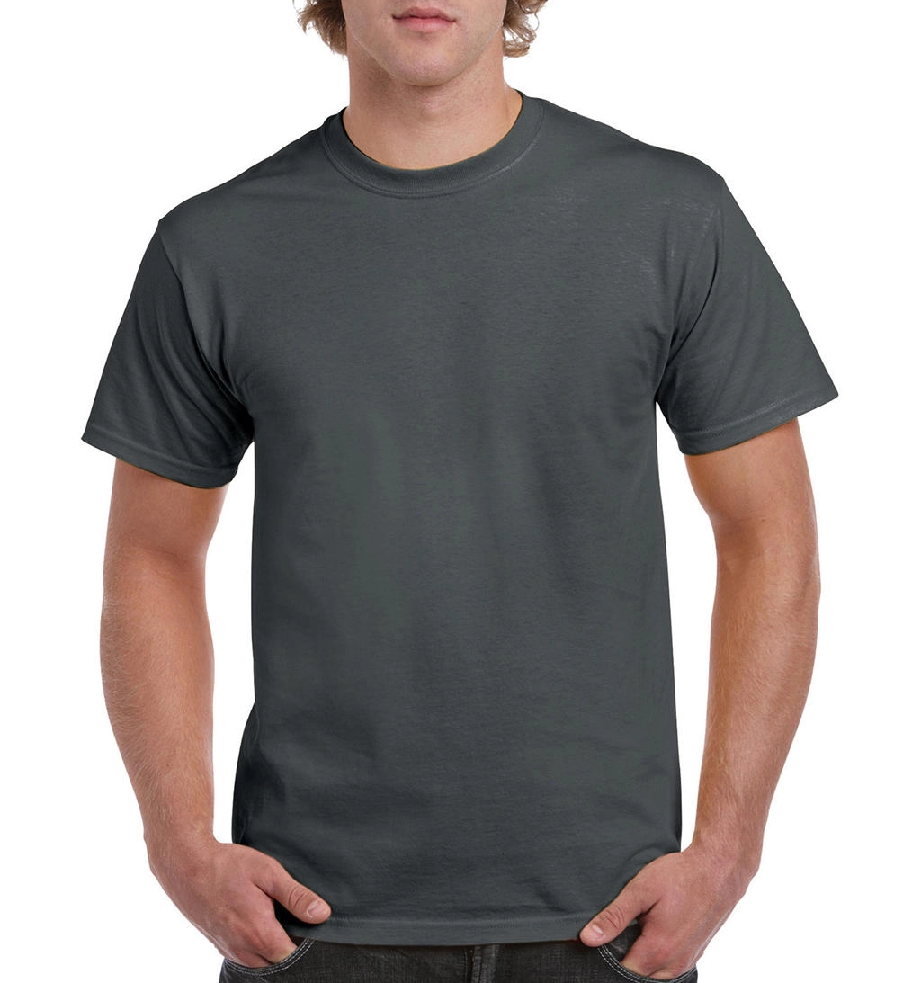 Heavy Cotton Adult T-Shirt zum Besticken und Bedrucken in der Farbe Charcoal mit Ihren Logo, Schriftzug oder Motiv.
