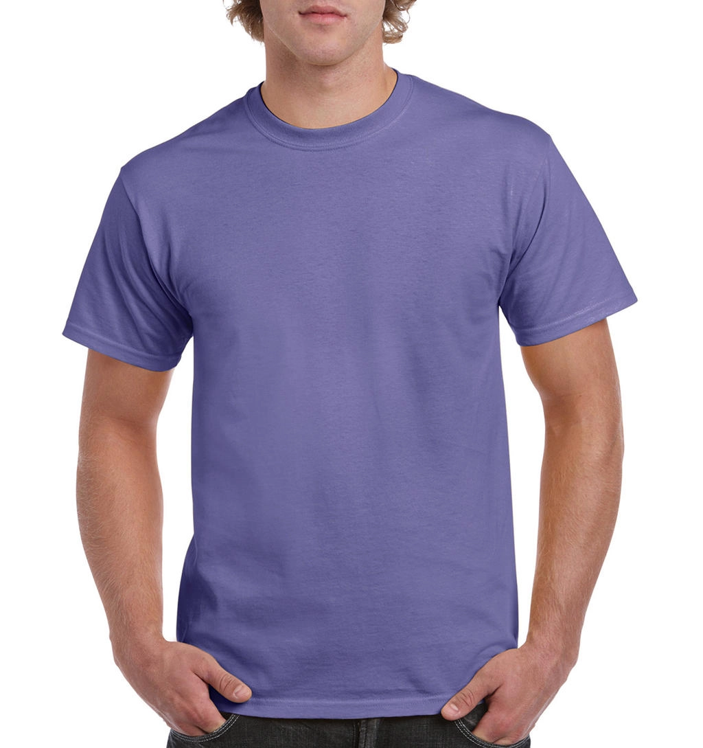 Heavy Cotton Adult T-Shirt zum Besticken und Bedrucken in der Farbe Violet mit Ihren Logo, Schriftzug oder Motiv.