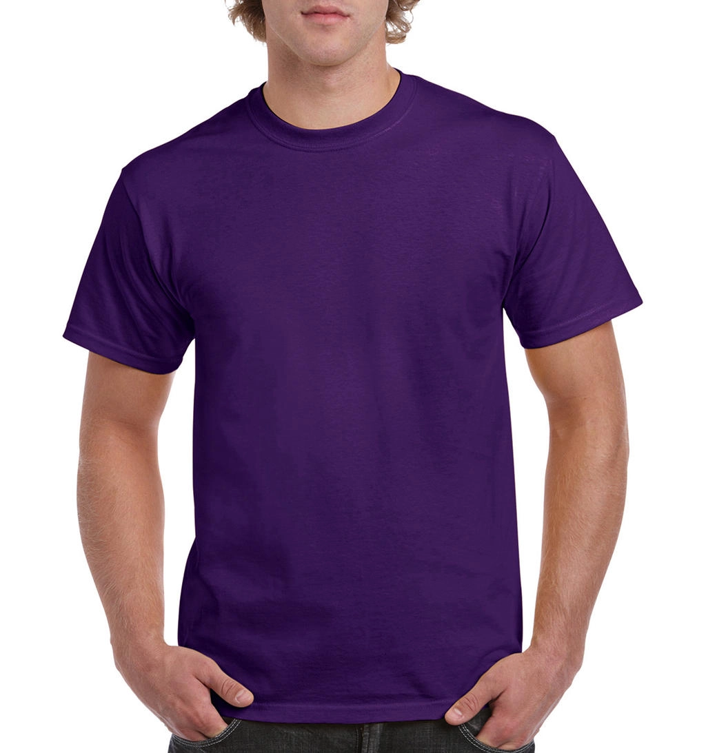 Heavy Cotton Adult T-Shirt zum Besticken und Bedrucken in der Farbe Purple mit Ihren Logo, Schriftzug oder Motiv.