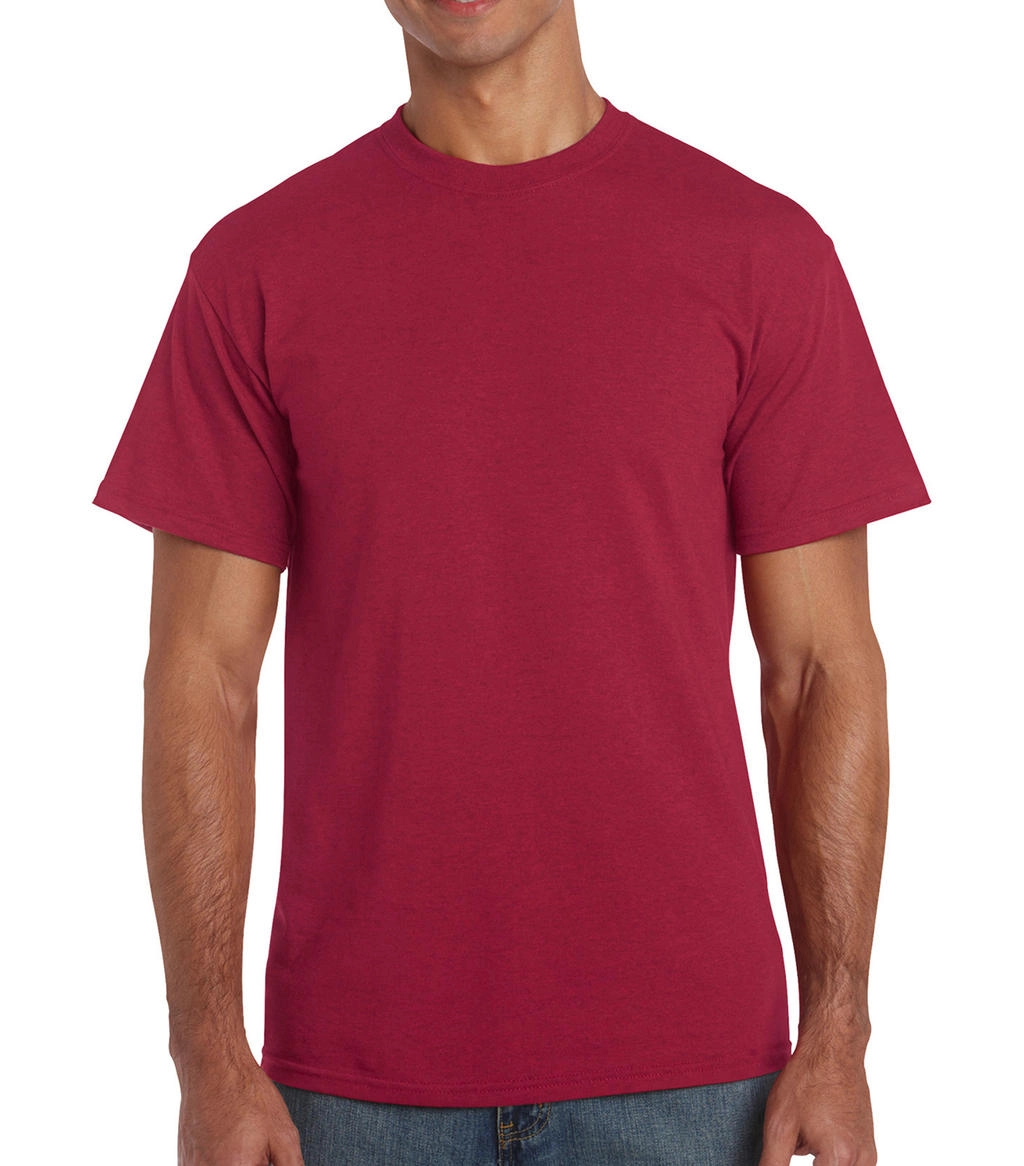 Heavy Cotton Adult T-Shirt zum Besticken und Bedrucken in der Farbe Antique Cherry Red mit Ihren Logo, Schriftzug oder Motiv.