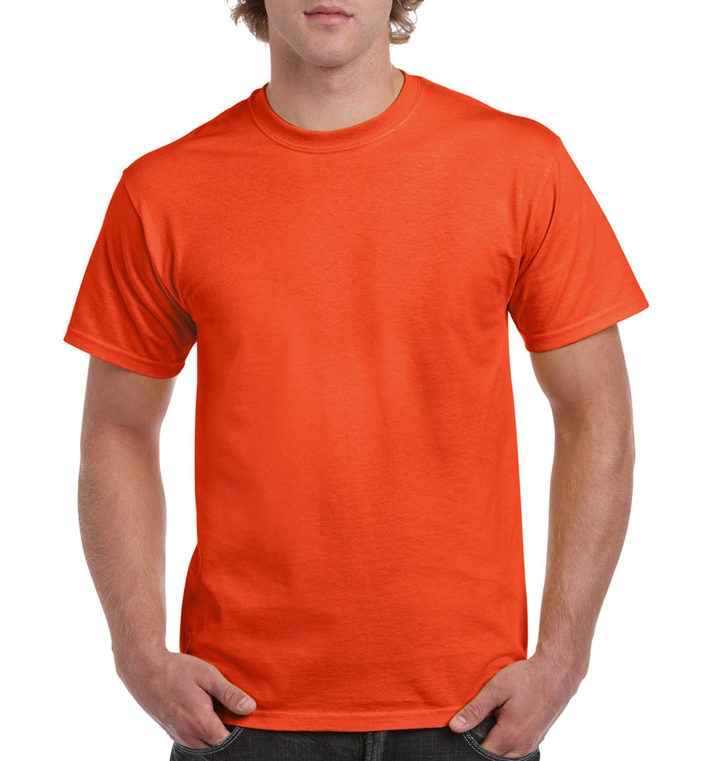 Heavy Cotton Adult T-Shirt zum Besticken und Bedrucken in der Farbe Orange mit Ihren Logo, Schriftzug oder Motiv.