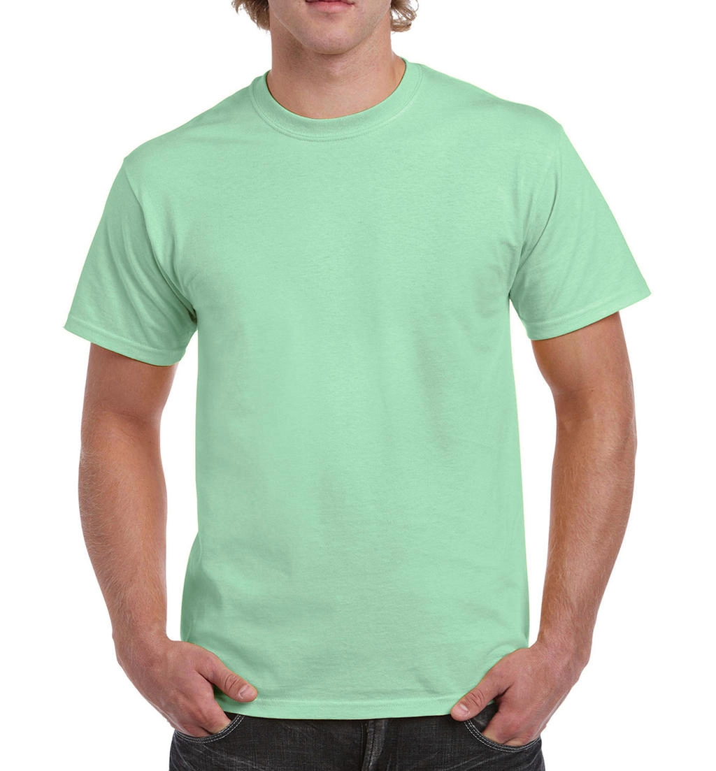 Heavy Cotton Adult T-Shirt zum Besticken und Bedrucken in der Farbe Mint Green mit Ihren Logo, Schriftzug oder Motiv.