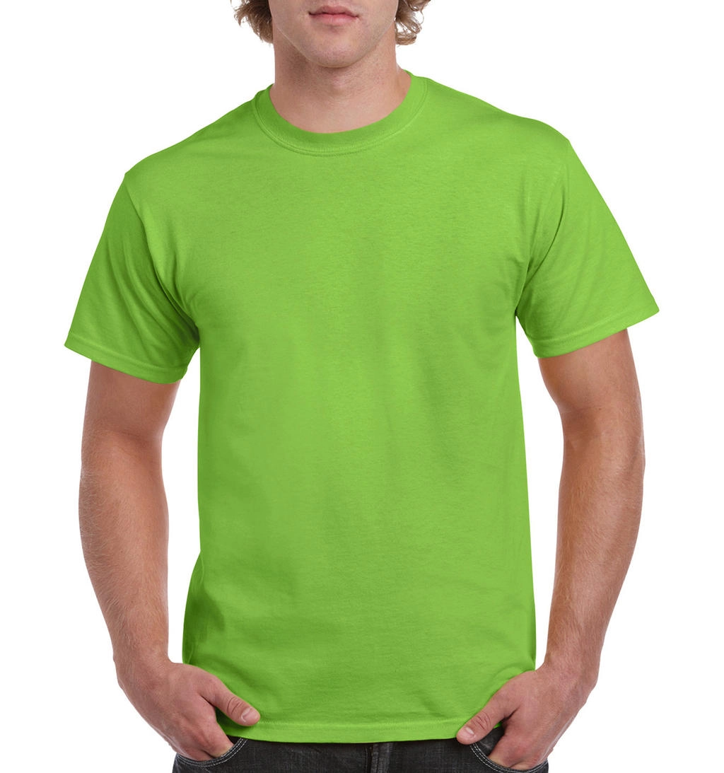 Heavy Cotton Adult T-Shirt zum Besticken und Bedrucken in der Farbe Lime mit Ihren Logo, Schriftzug oder Motiv.