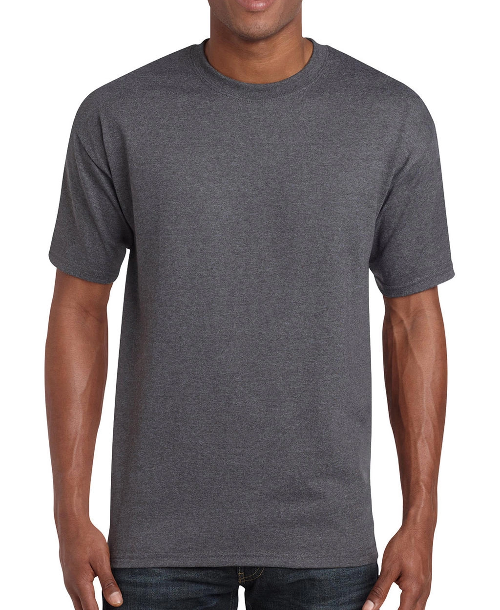 Heavy Cotton Adult T-Shirt zum Besticken und Bedrucken in der Farbe Tweed mit Ihren Logo, Schriftzug oder Motiv.