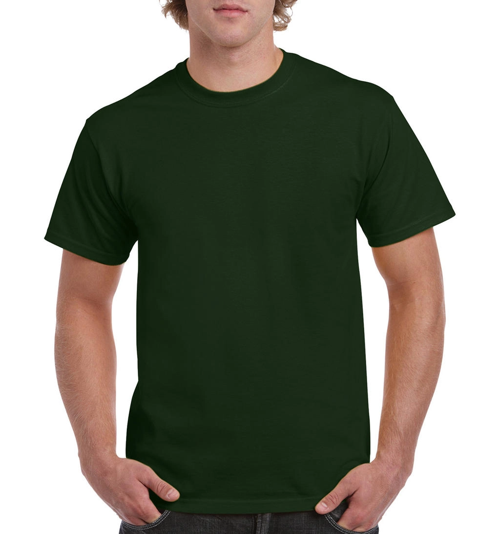 Heavy Cotton Adult T-Shirt zum Besticken und Bedrucken in der Farbe Forest Green mit Ihren Logo, Schriftzug oder Motiv.
