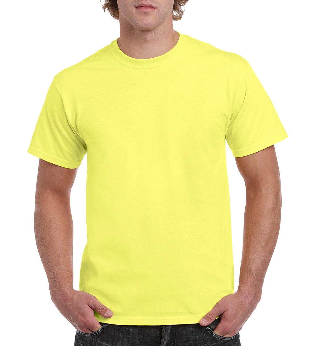 Heavy Cotton Adult T-Shirt zum Besticken und Bedrucken in der Farbe Cornsilk mit Ihren Logo, Schriftzug oder Motiv.