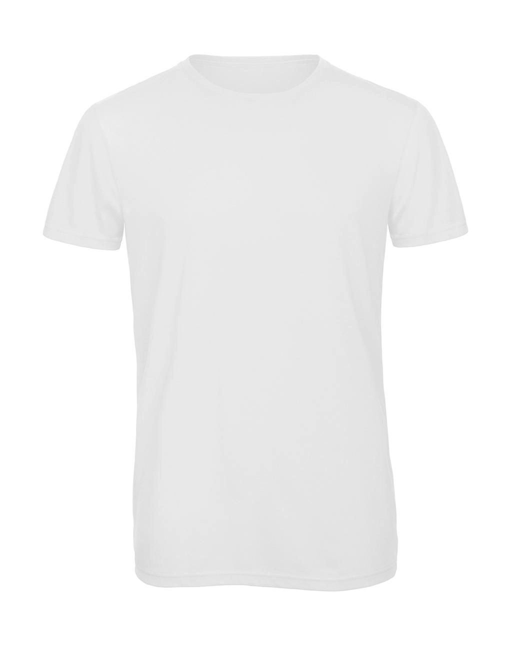 Triblend/men T-Shirt zum Besticken und Bedrucken in der Farbe White mit Ihren Logo, Schriftzug oder Motiv.