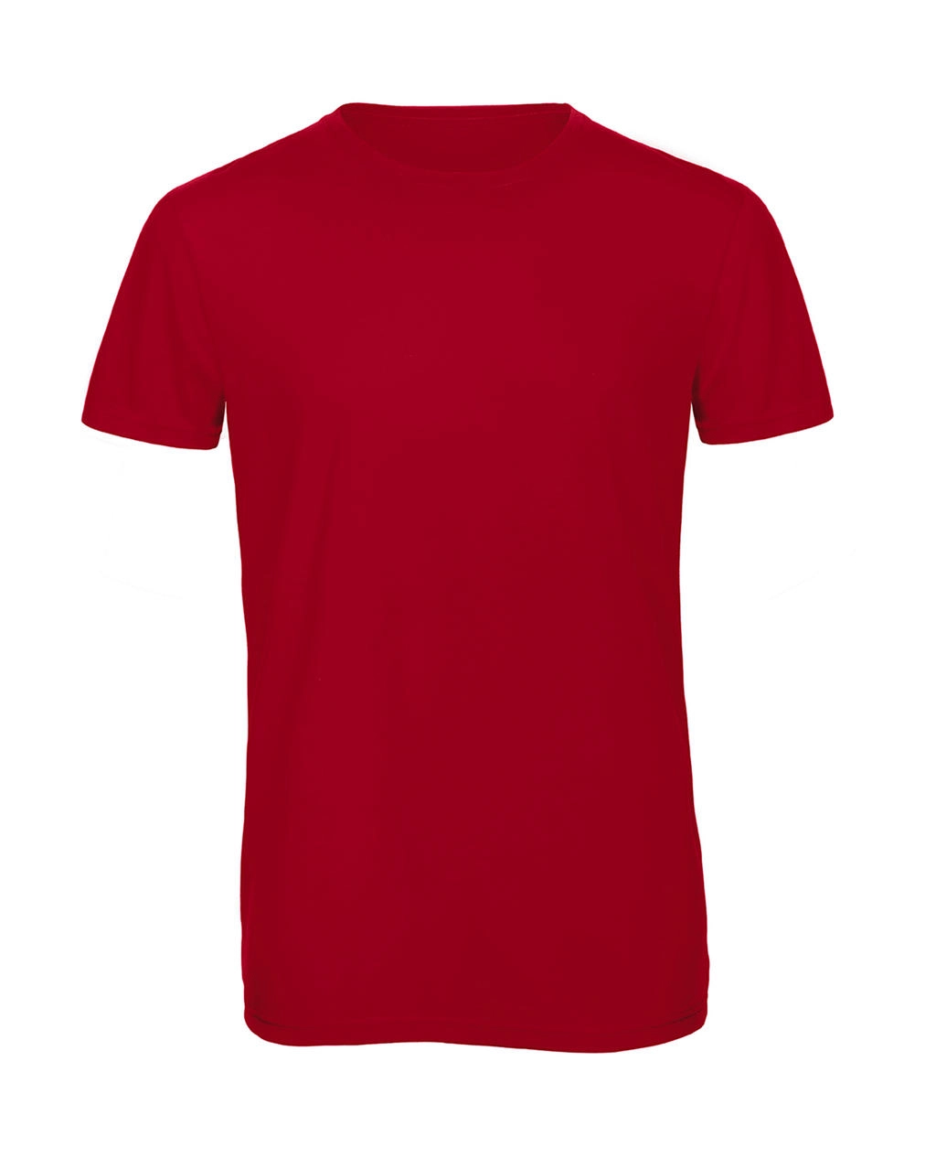 Triblend/men T-Shirt zum Besticken und Bedrucken in der Farbe Red mit Ihren Logo, Schriftzug oder Motiv.