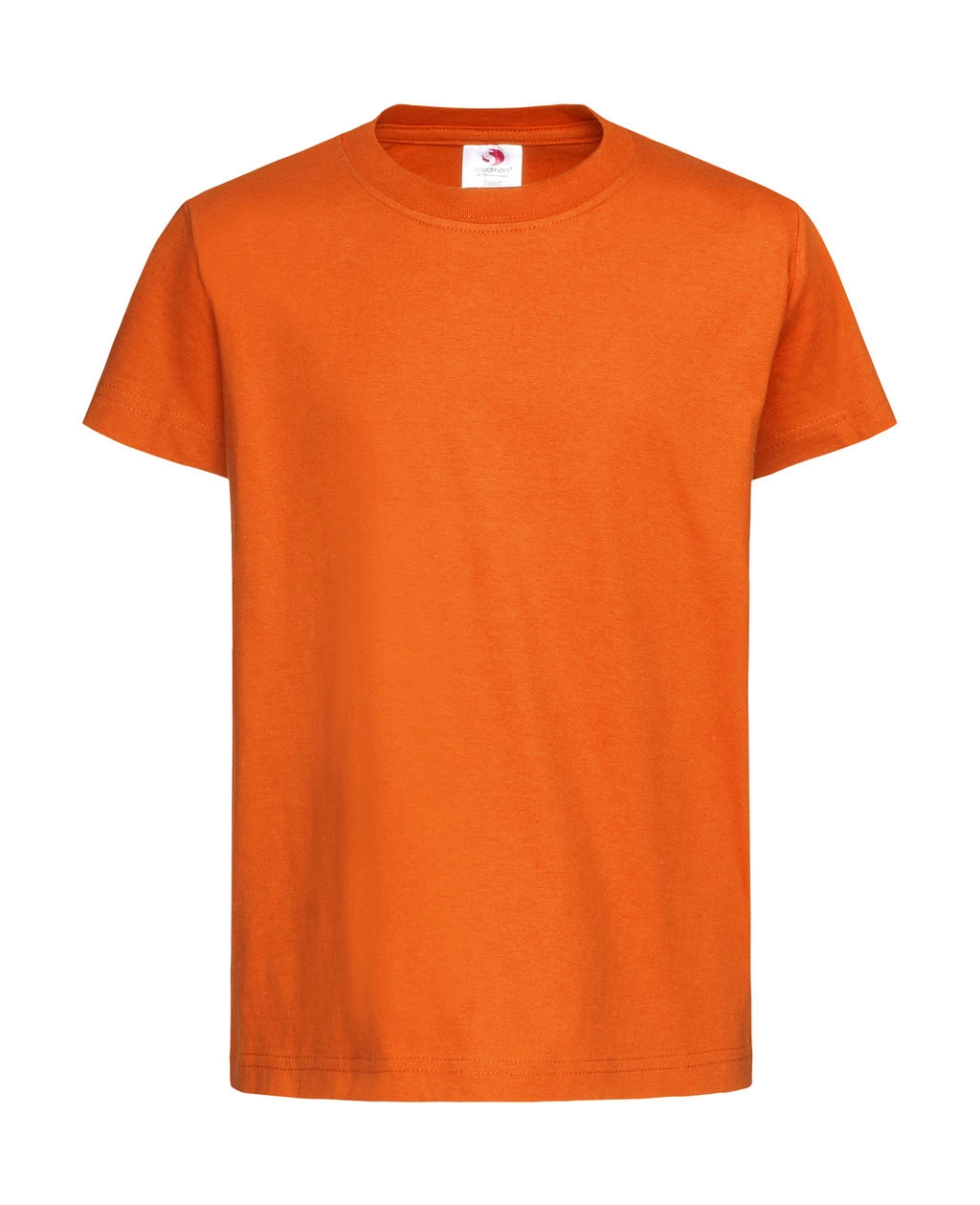 Classic-T Kids zum Besticken und Bedrucken in der Farbe Orange mit Ihren Logo, Schriftzug oder Motiv.