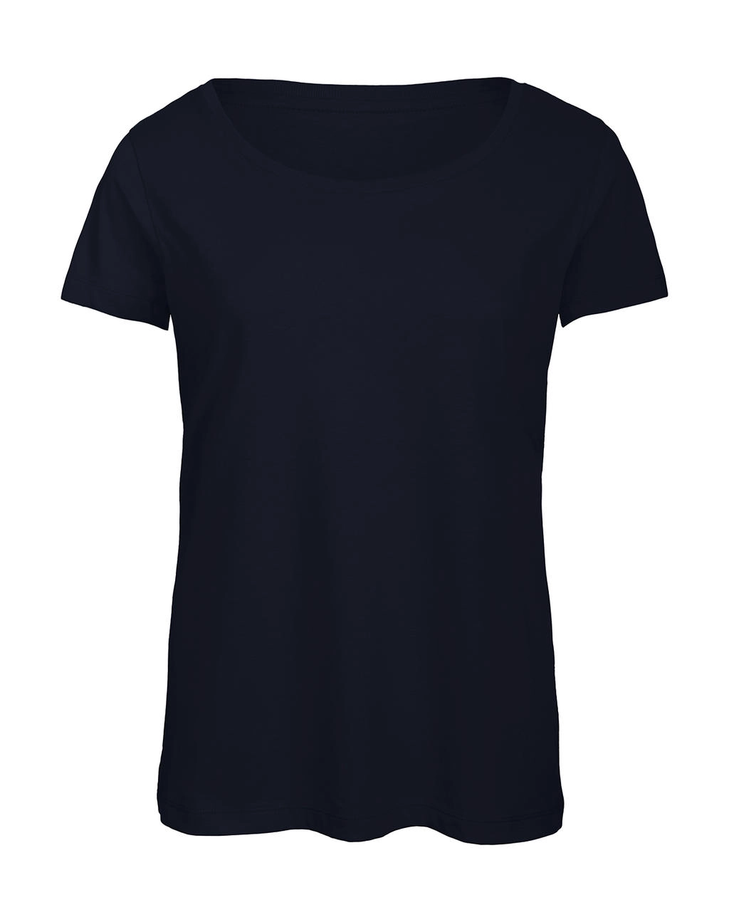 Triblend/women T-Shirt zum Besticken und Bedrucken in der Farbe Navy mit Ihren Logo, Schriftzug oder Motiv.
