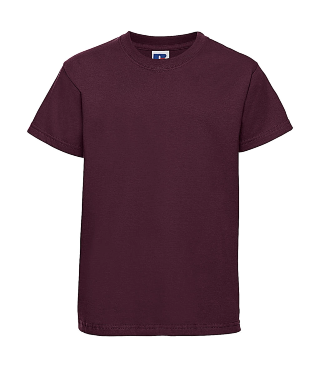 Kid`s Classic T-Shirt zum Besticken und Bedrucken in der Farbe Burgundy mit Ihren Logo, Schriftzug oder Motiv.
