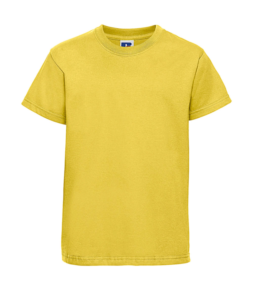 Kid`s Classic T-Shirt zum Besticken und Bedrucken in der Farbe Yellow mit Ihren Logo, Schriftzug oder Motiv.