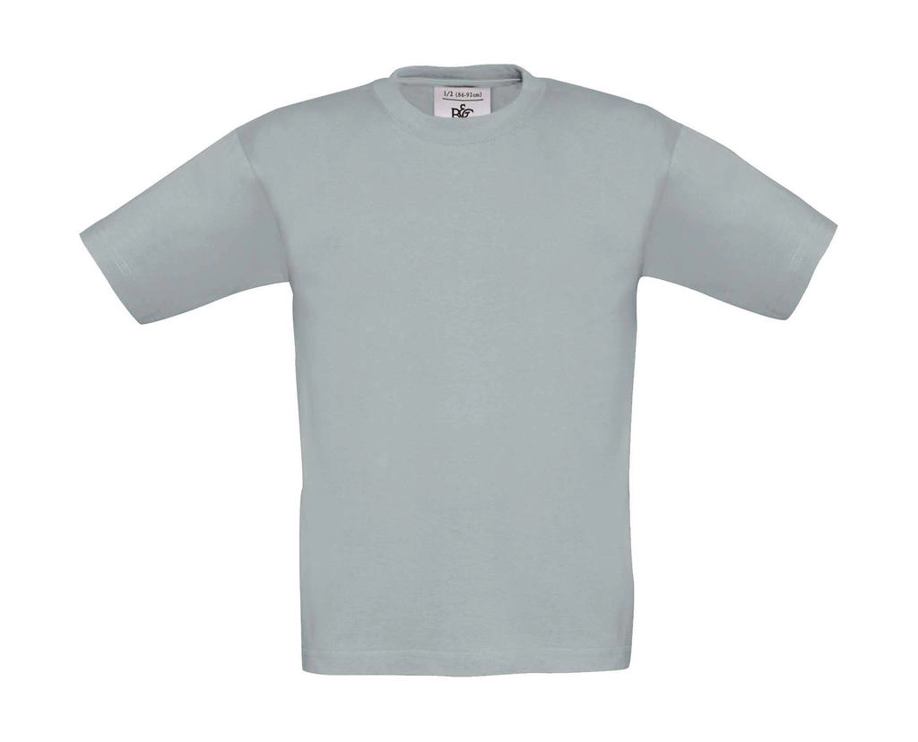 Exact 190/kids T-Shirt zum Besticken und Bedrucken in der Farbe Pacific Grey mit Ihren Logo, Schriftzug oder Motiv.