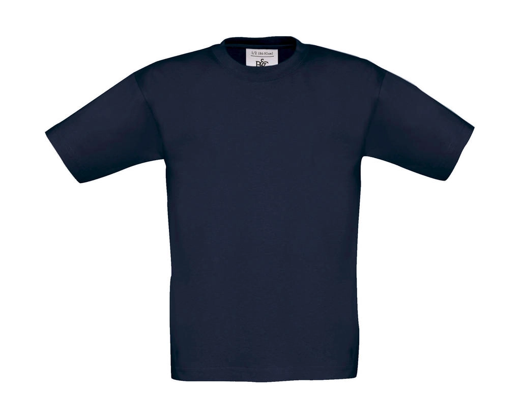 Exact 190/kids T-Shirt zum Besticken und Bedrucken in der Farbe Navy mit Ihren Logo, Schriftzug oder Motiv.