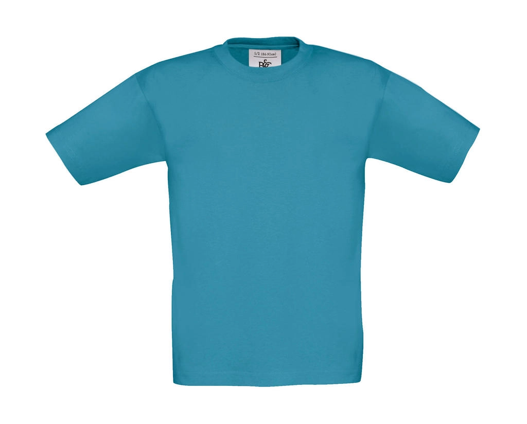 Exact 190/kids T-Shirt zum Besticken und Bedrucken in der Farbe Swimming Pool mit Ihren Logo, Schriftzug oder Motiv.