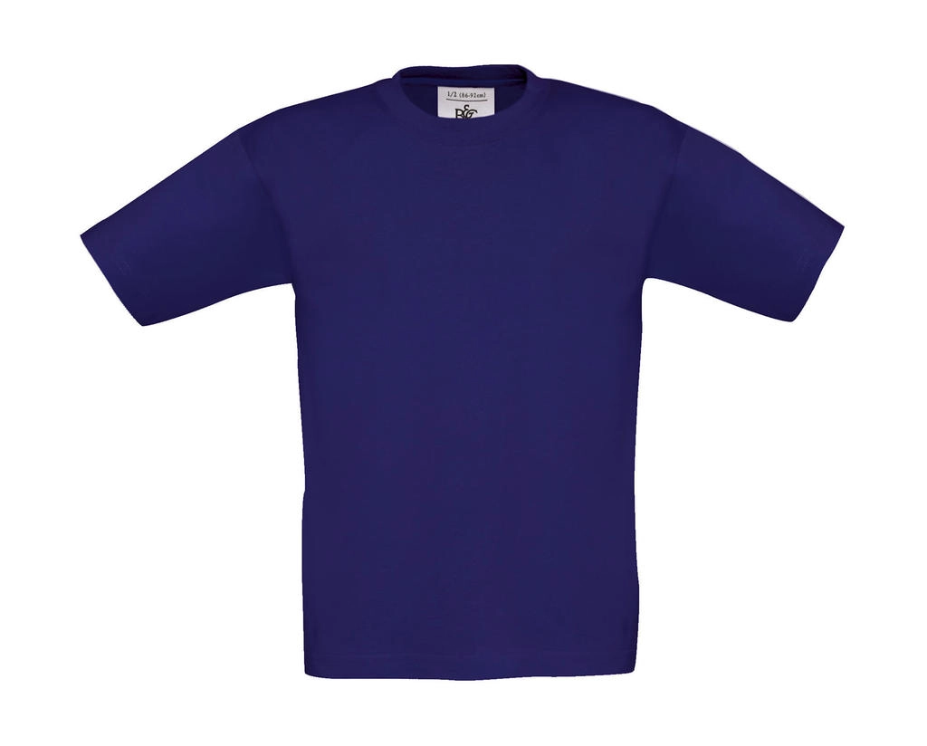 Exact 190/kids T-Shirt zum Besticken und Bedrucken in der Farbe Indigo mit Ihren Logo, Schriftzug oder Motiv.