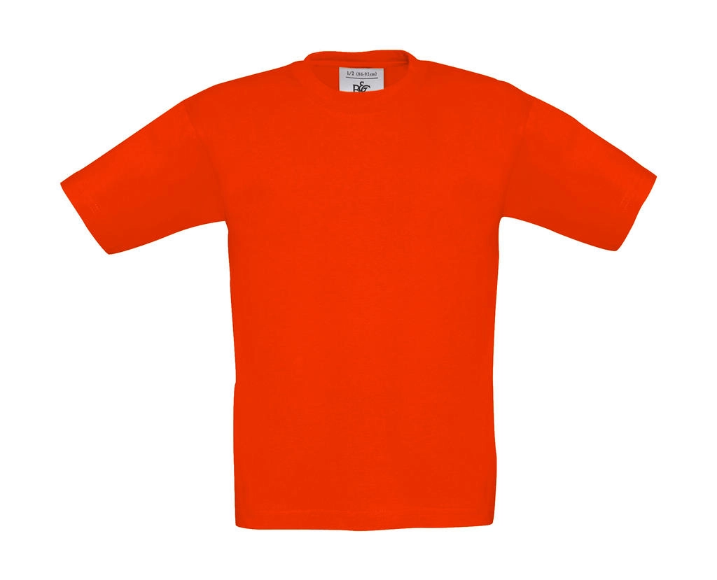 Exact 190/kids T-Shirt zum Besticken und Bedrucken in der Farbe Orange mit Ihren Logo, Schriftzug oder Motiv.