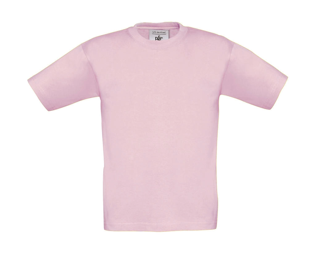 Exact 190/kids T-Shirt zum Besticken und Bedrucken in der Farbe Pink Sixties mit Ihren Logo, Schriftzug oder Motiv.