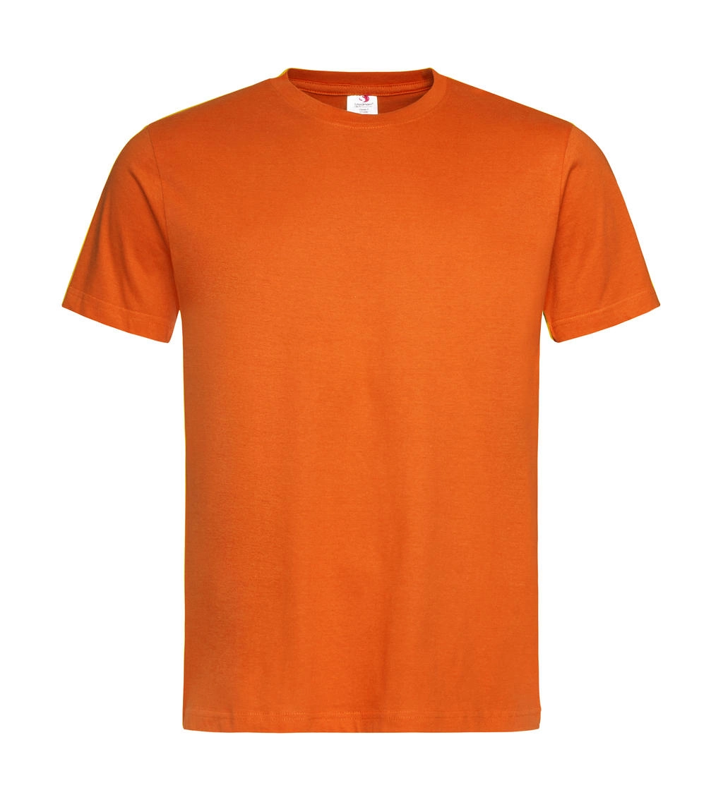 Classic-T Unisex zum Besticken und Bedrucken in der Farbe Orange mit Ihren Logo, Schriftzug oder Motiv.