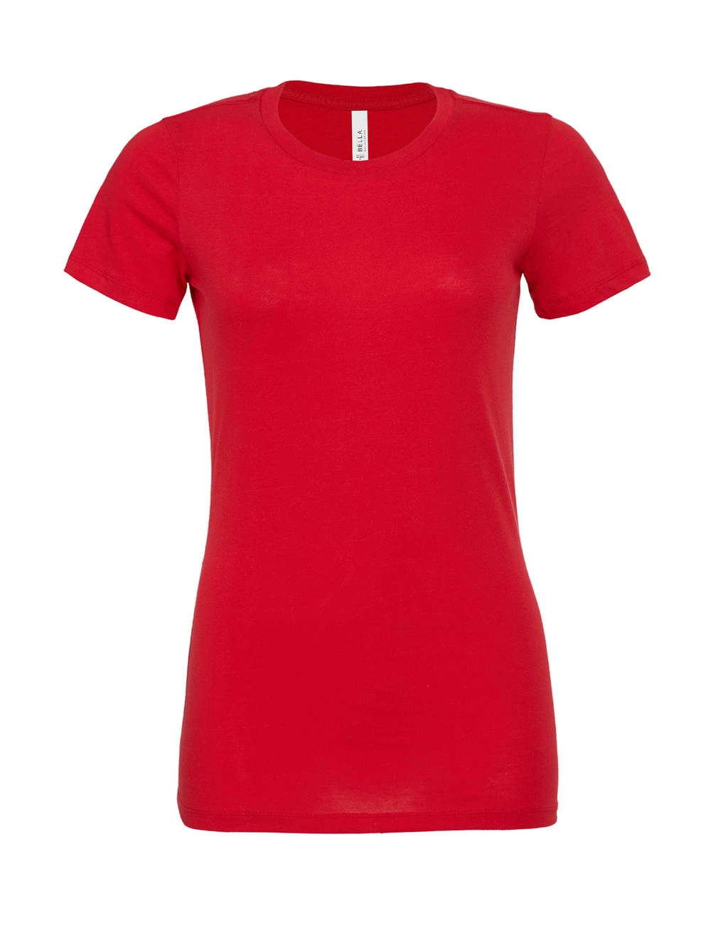 Women`s Relaxed Jersey Short Sleeve Tee zum Besticken und Bedrucken in der Farbe Red mit Ihren Logo, Schriftzug oder Motiv.