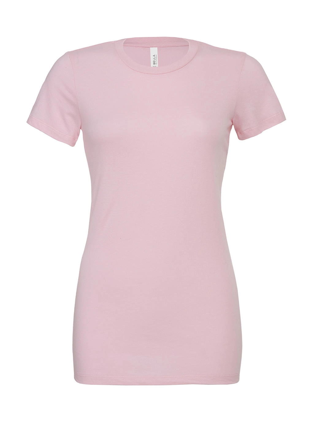 Women`s Relaxed Jersey Short Sleeve Tee zum Besticken und Bedrucken in der Farbe Pink mit Ihren Logo, Schriftzug oder Motiv.