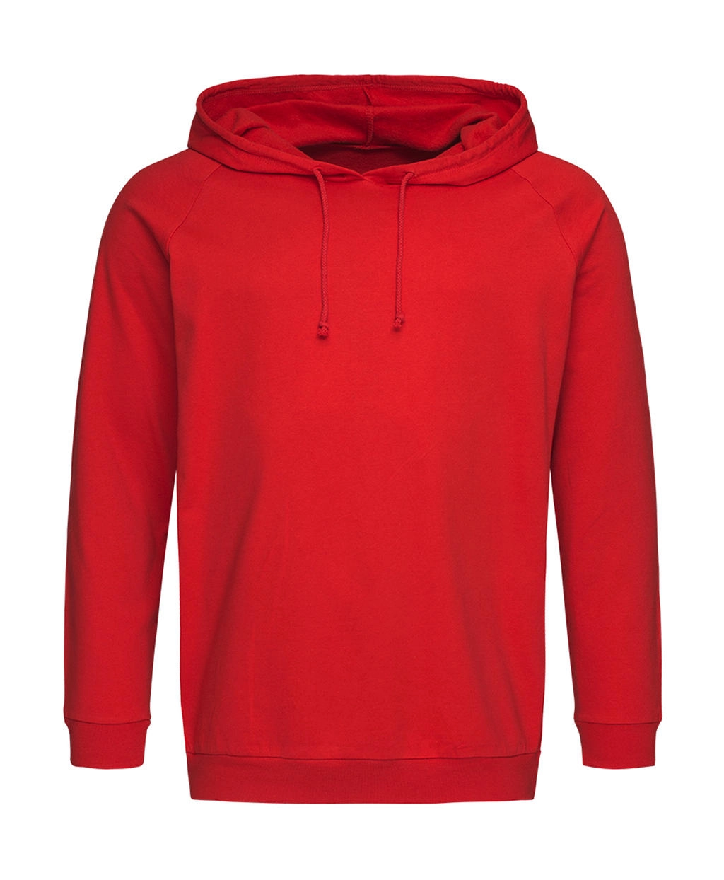 Unisex Sweat Hoodie Light zum Besticken und Bedrucken in der Farbe Scarlet Red mit Ihren Logo, Schriftzug oder Motiv.