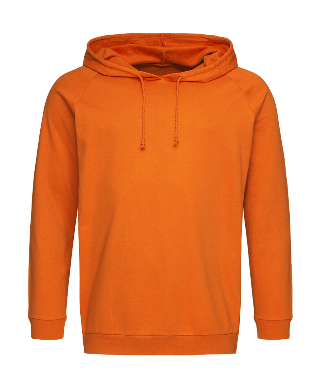 Unisex Sweat Hoodie Light zum Besticken und Bedrucken in der Farbe Orange mit Ihren Logo, Schriftzug oder Motiv.