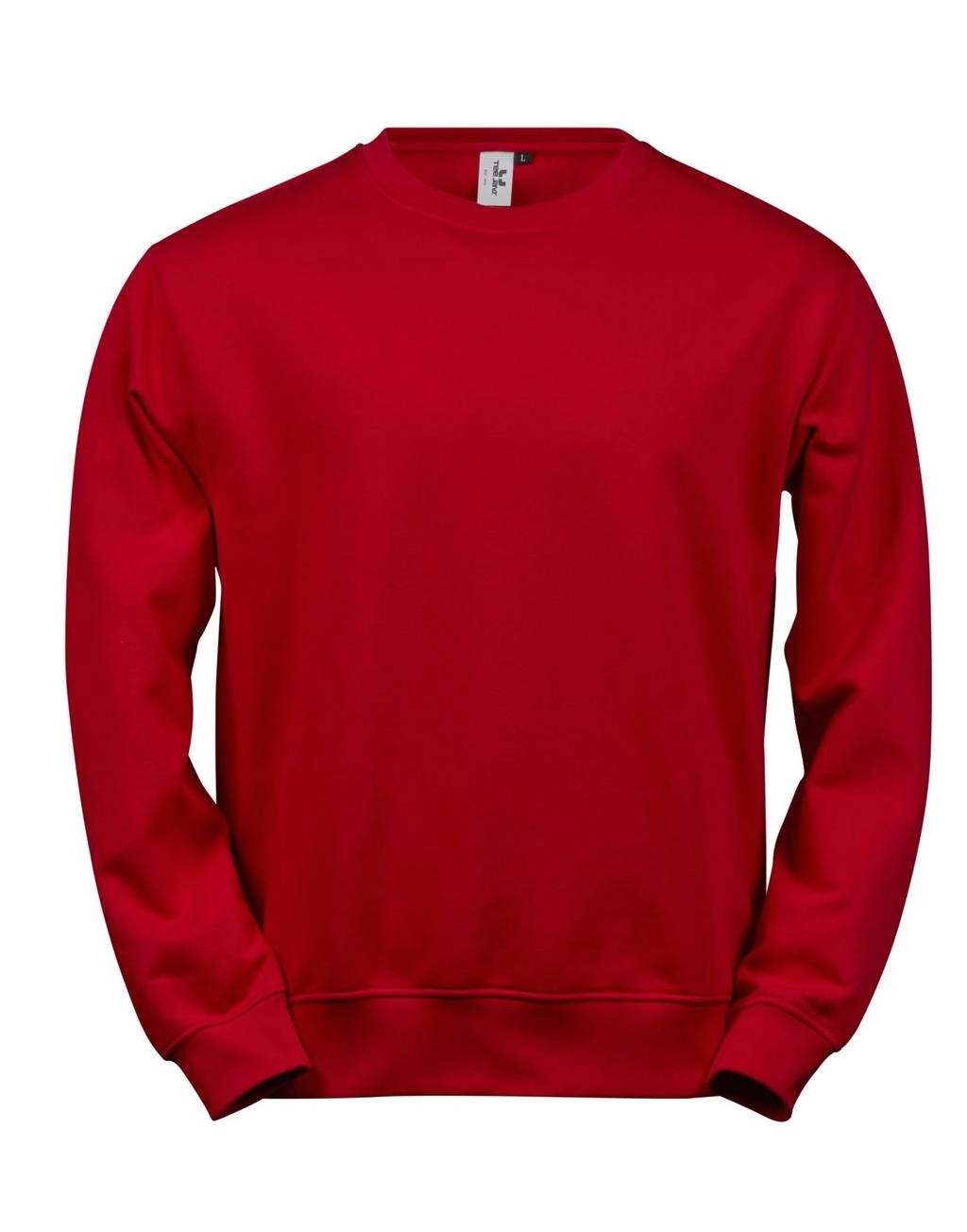 Power Sweatshirt zum Besticken und Bedrucken in der Farbe Red mit Ihren Logo, Schriftzug oder Motiv.