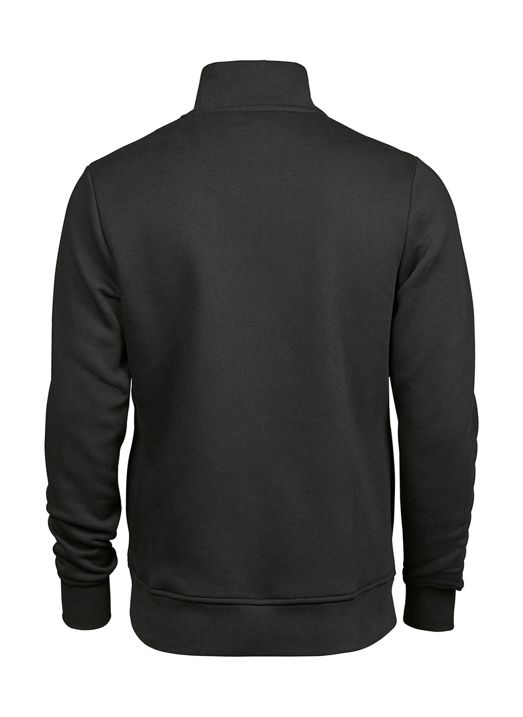Half Zip Sweatshirt zum Besticken und Bedrucken in der Farbe Dark Grey mit Ihren Logo, Schriftzug oder Motiv.