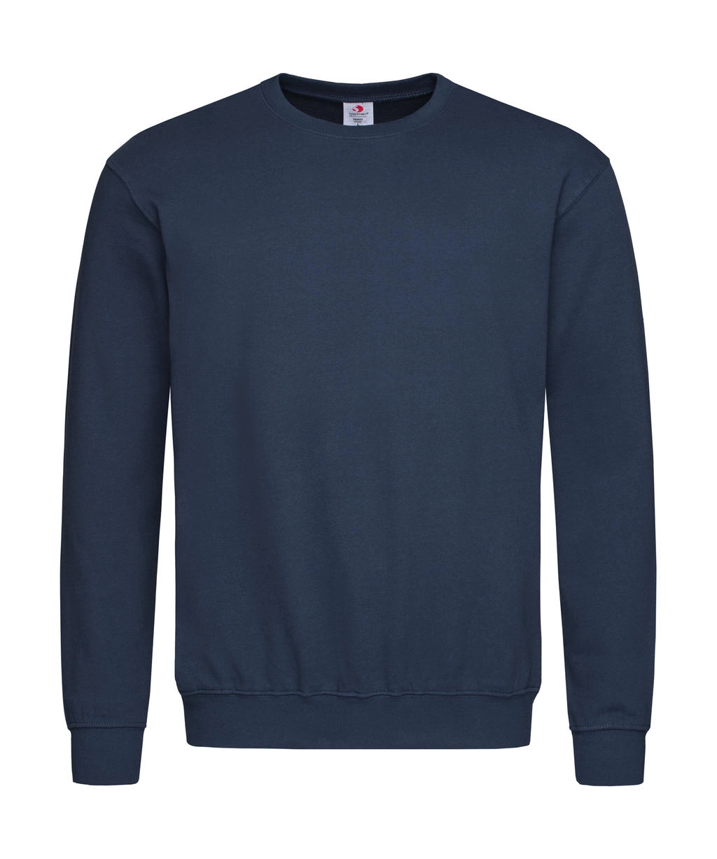 Unisex Sweatshirt Classic zum Besticken und Bedrucken in der Farbe Navy mit Ihren Logo, Schriftzug oder Motiv.