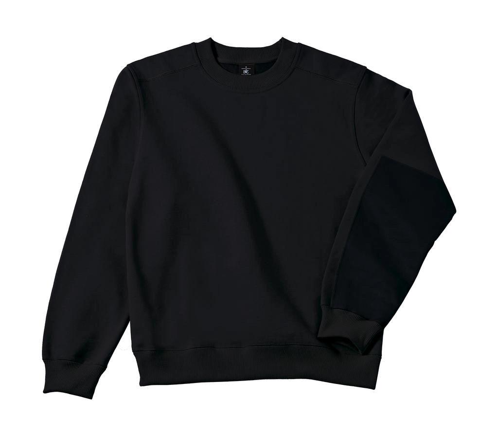 Workwear Sweater - WUC20 zum Besticken und Bedrucken in der Farbe Black mit Ihren Logo, Schriftzug oder Motiv.